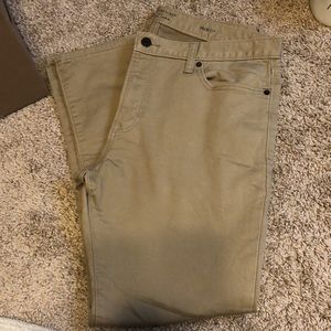 Banana Republic khaki travel jean
